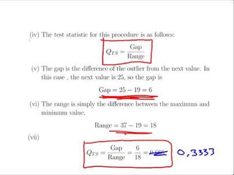 how to do a q-test|Dixon’s Q Test: Definition + Example .